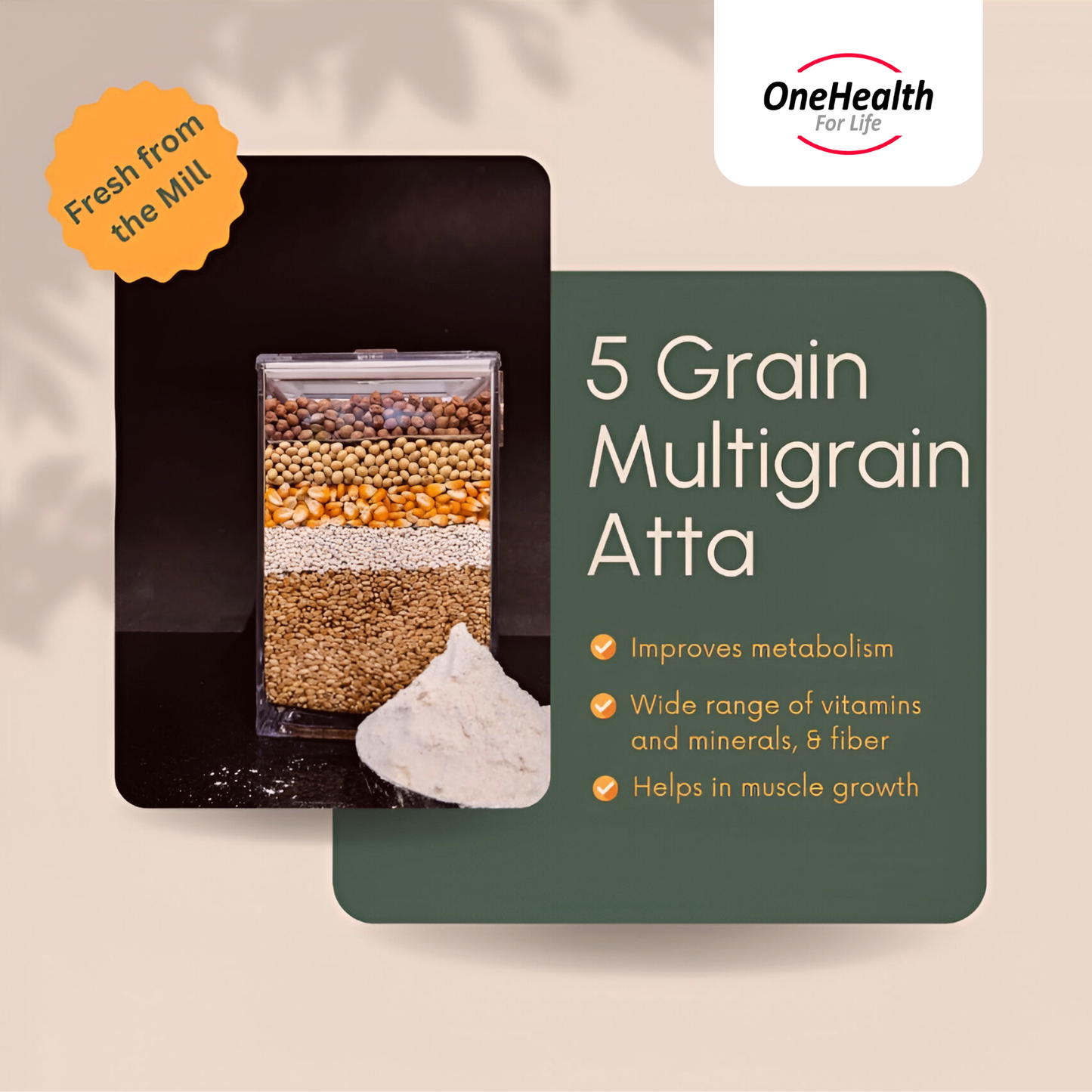 5 Grain Multigrain Atta