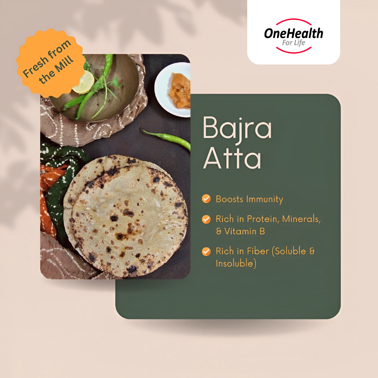 Bajra Atta (1 kg)