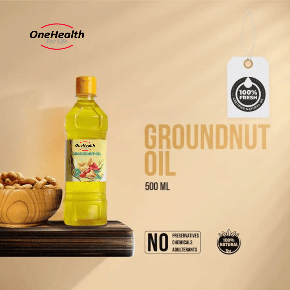 Groundnut Oil Wood Pressed