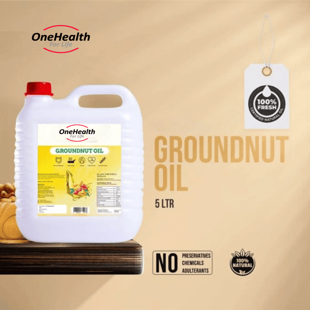 Groundnut Oil Wood Pressed