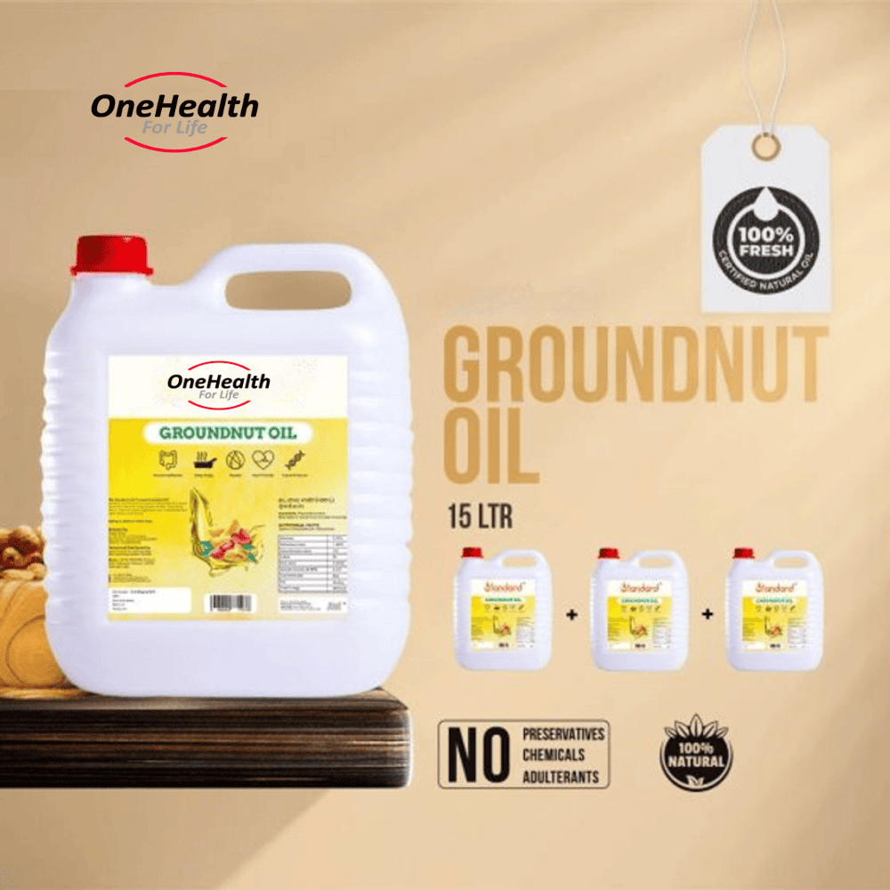 Groundnut Oil Wood Pressed