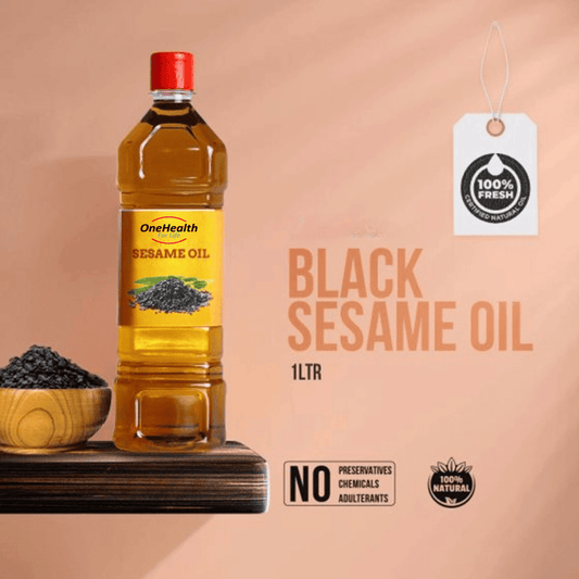 Black Sesame (Gingelly) Oil Wood Pressed