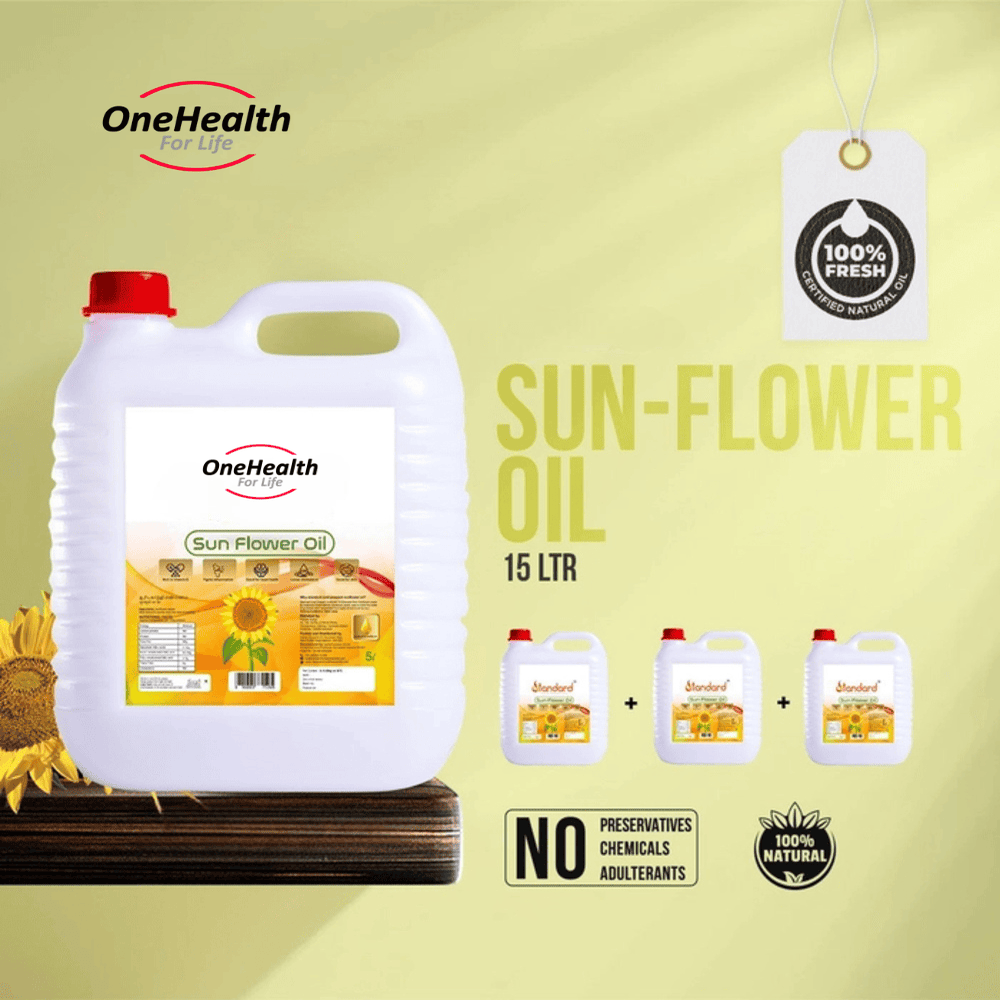 Sunflower Oil Wood Pressed