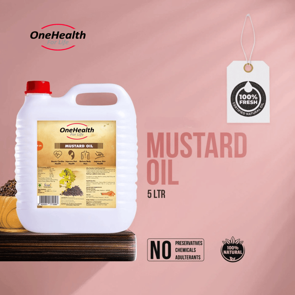 Mustard Oil Wood Pressed