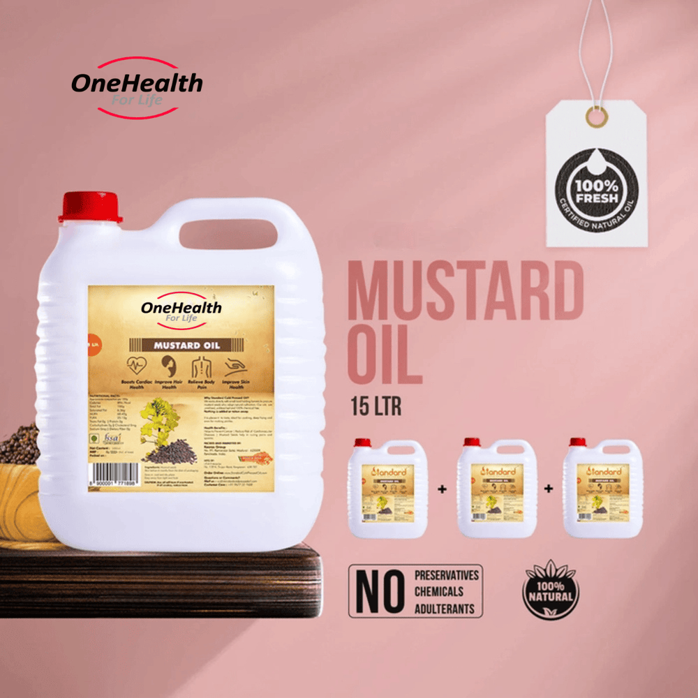 Mustard Oil Wood Pressed