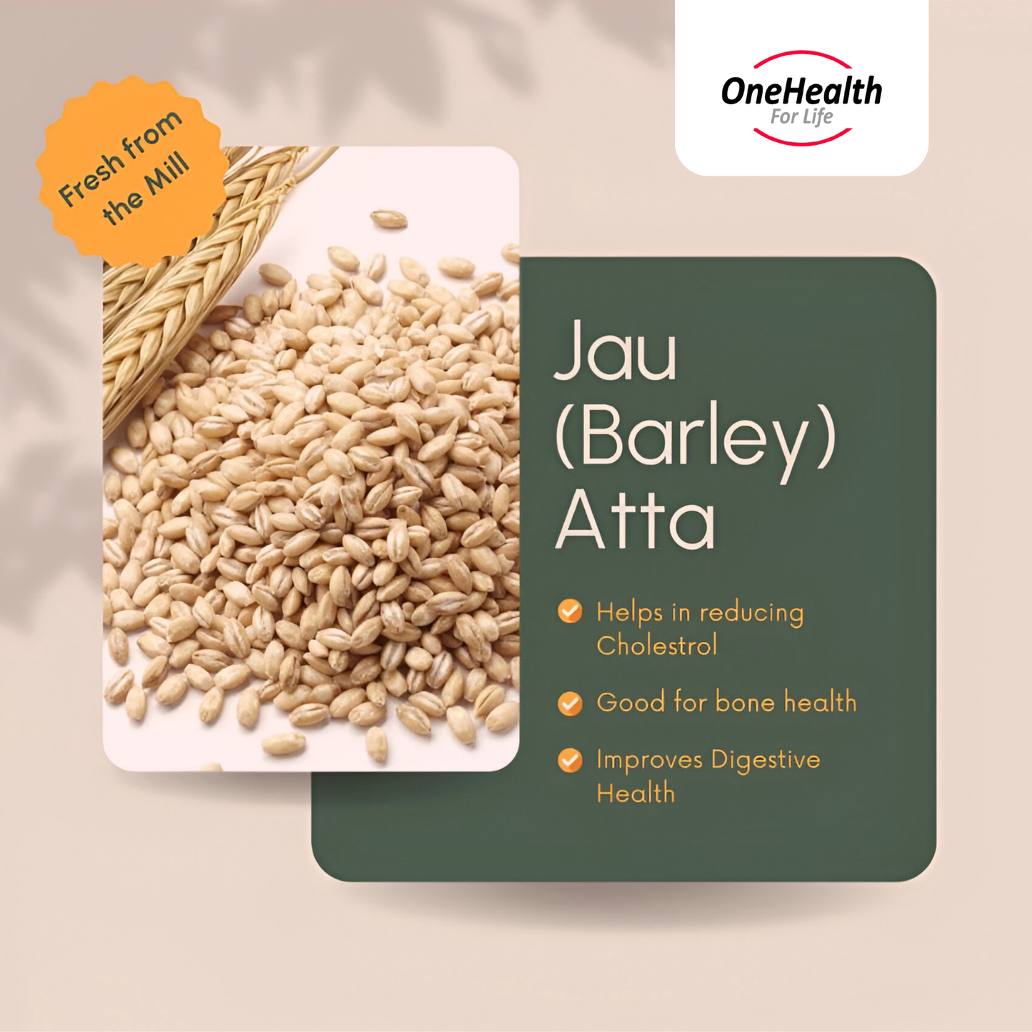 Barley (Jau) Atta (1 kg)