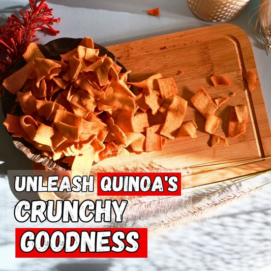 Quinoa Chips - Baked and Nutritious