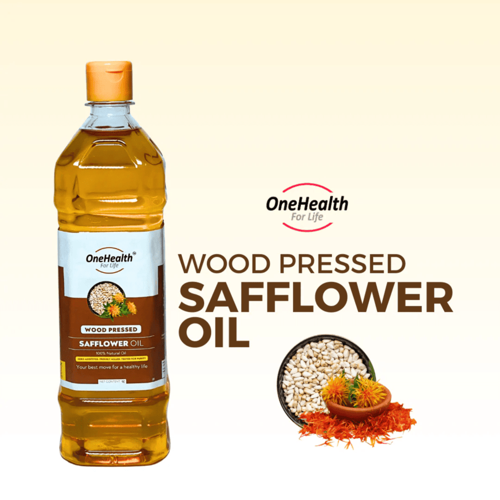 Safflower Oil Wood Pressed