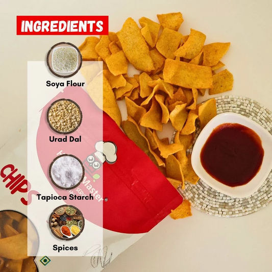 Soya Chips - Baked and Nutritious