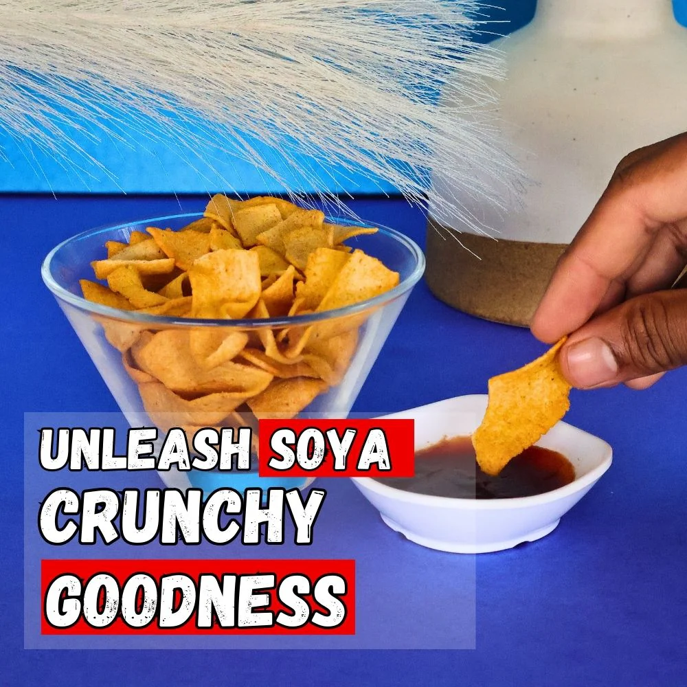 Soya Chips - Baked and Nutritious